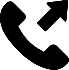 Outgoing Call Outline Svg File, Free Vectors File